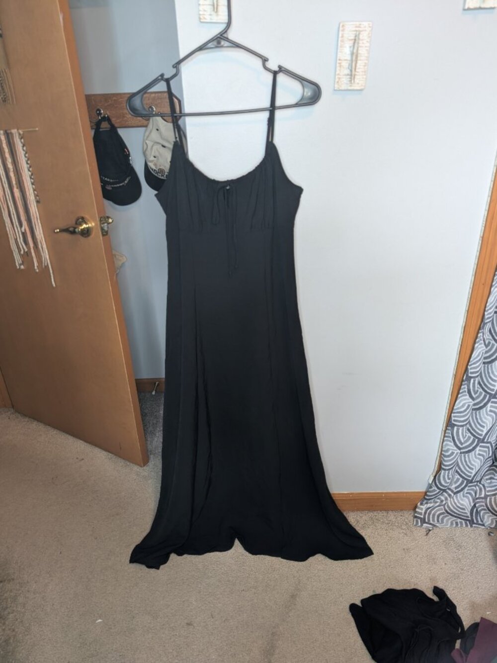 Black long dress
